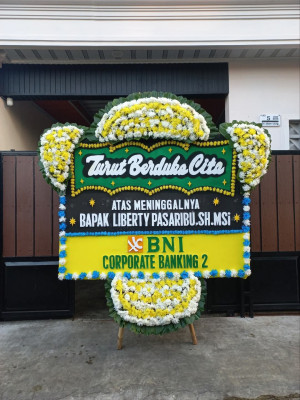 Papan Bunga Duka di Bojongmanik