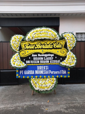 Papan Bunga Duka di Bojongmanik