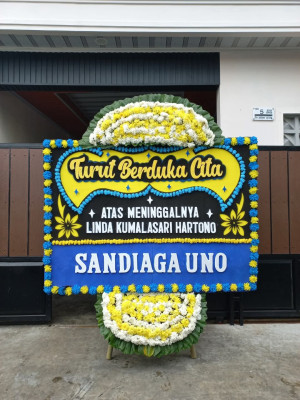 Papan Bunga Duka di Bojongmanik